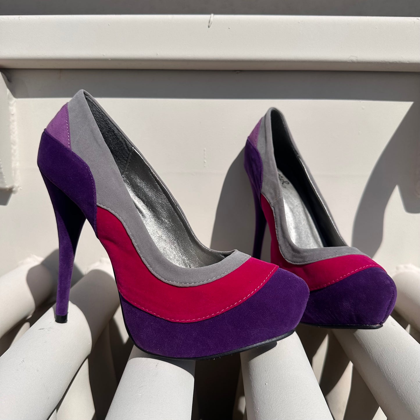 purple and pink heels 🩷
