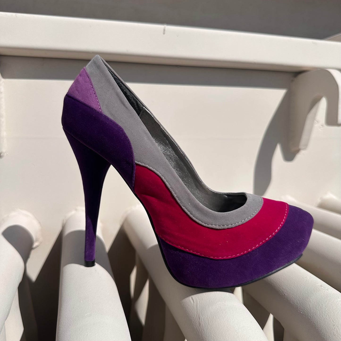 purple and pink heels 🩷