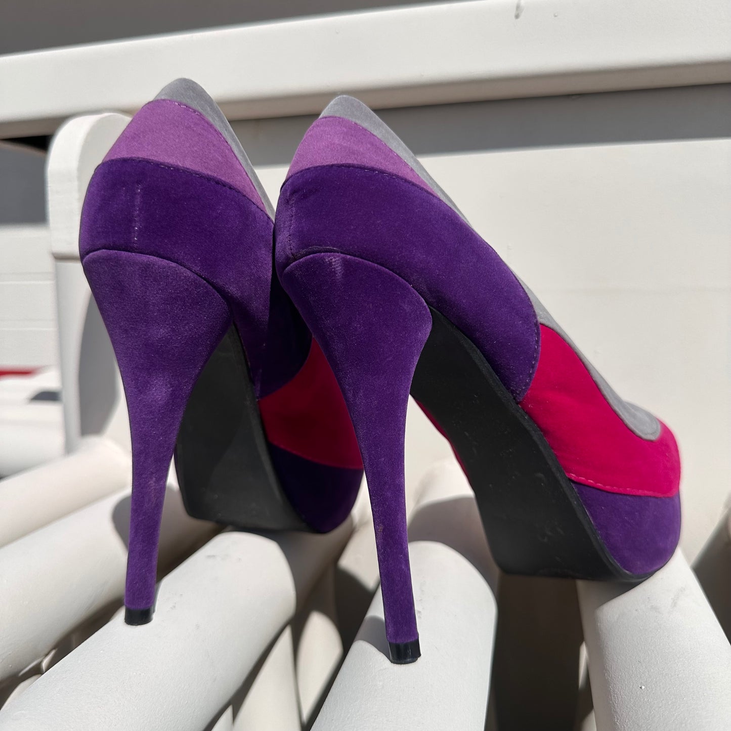 purple and pink heels 🩷