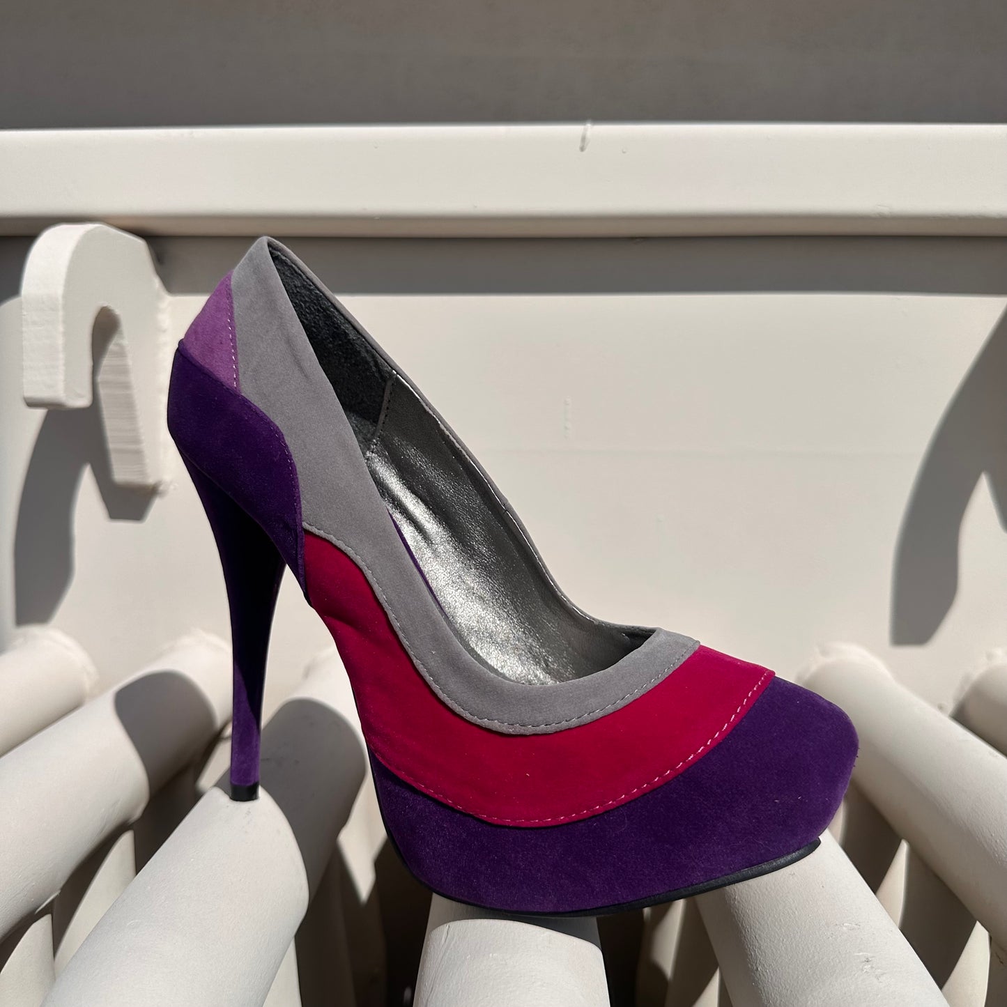 purple and pink heels 🩷