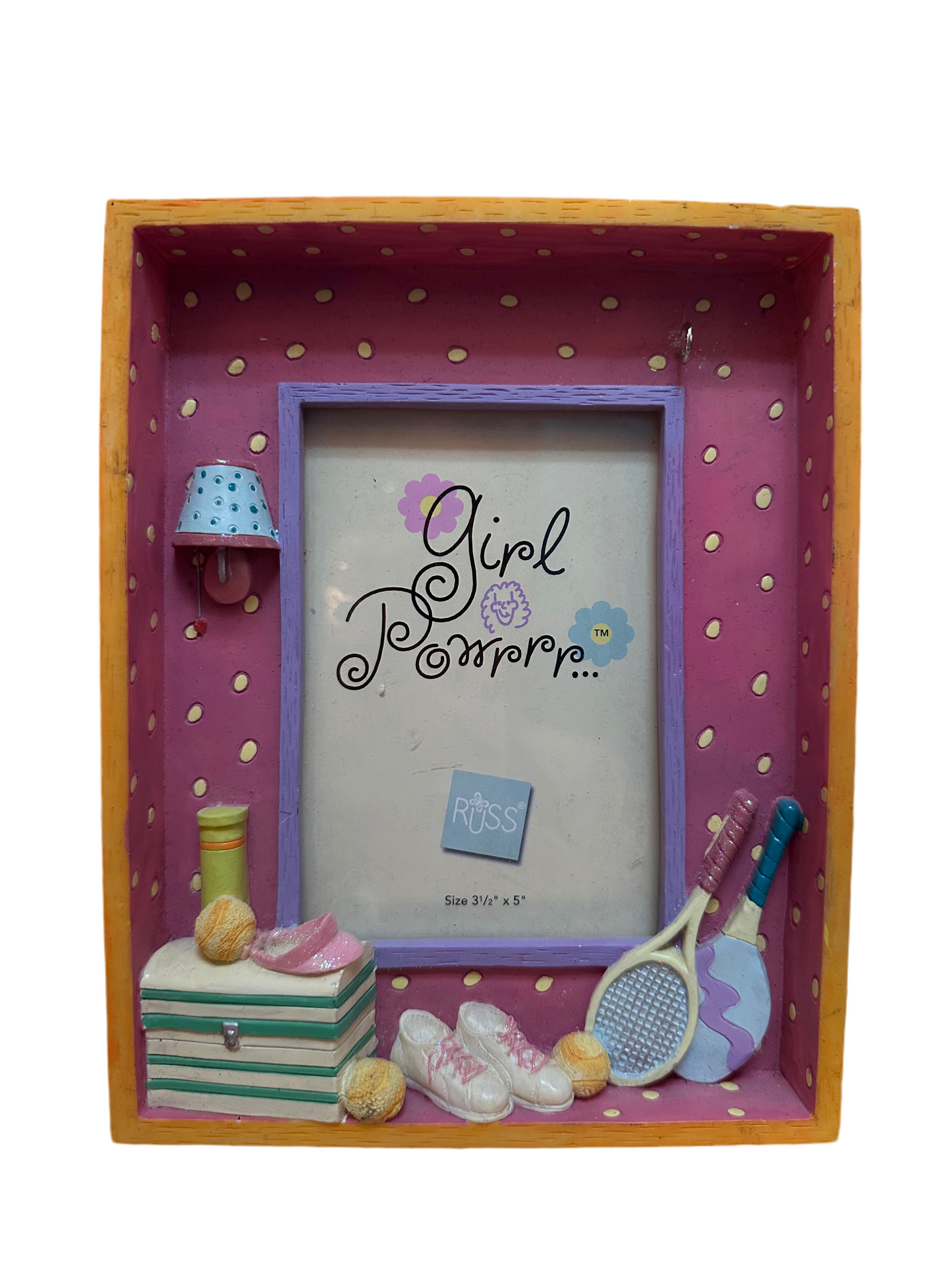 girl power photo frame
