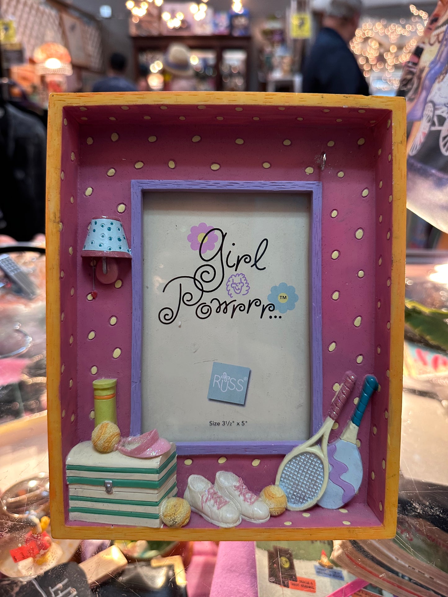 girl power photo frame