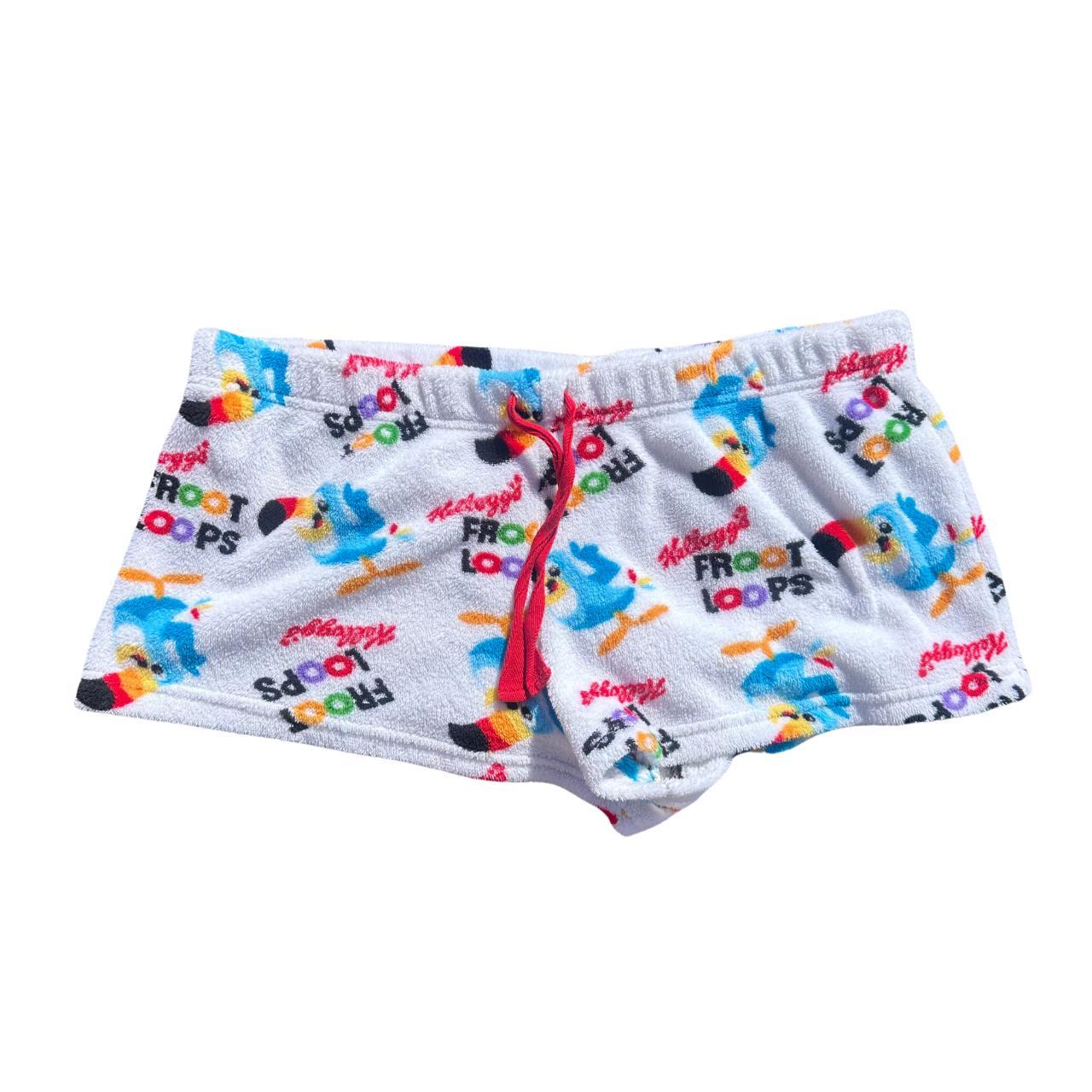 kellogg's fruit loops plush shorts π₯£