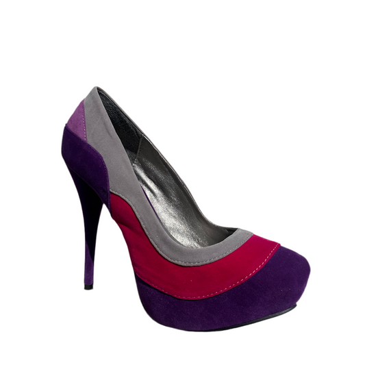 purple and pink heels 🩷