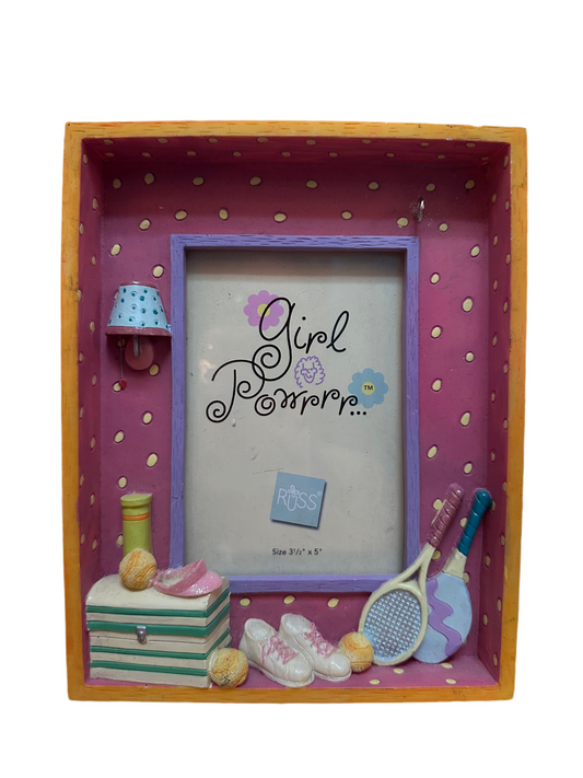 girl power photo frame